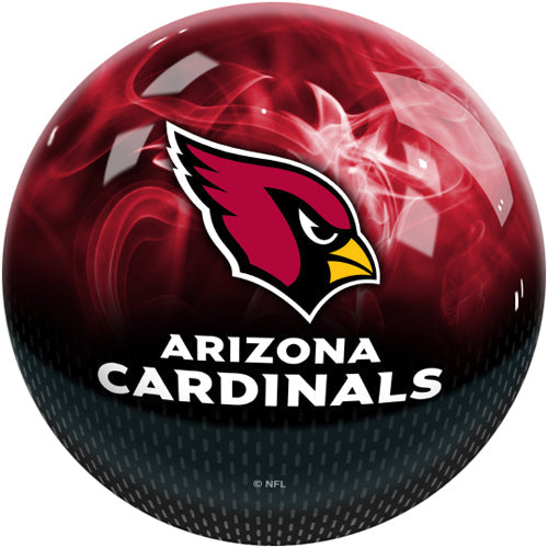 On The Ball NFL On Fire Bowling Ball - Arizona Cardinals