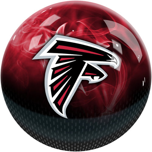 On The Ball NFL On Fire Bowling Ball - Atlanta Falcons