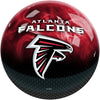 On The Ball NFL On Fire Bowling Ball - Atlanta Falcons