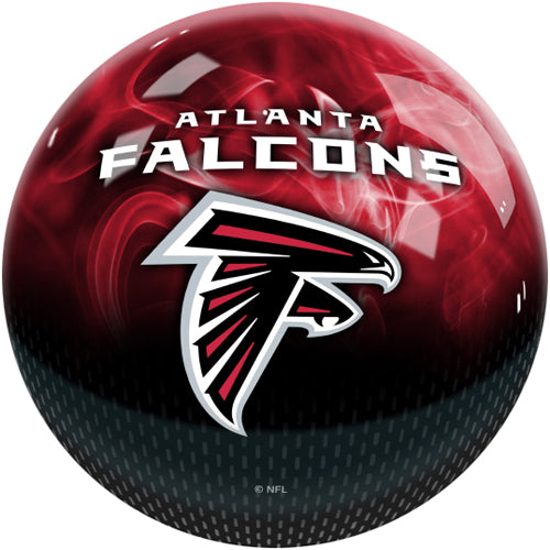On The Ball NFL On Fire Bowling Ball - Atlanta Falcons