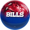 On The Ball NFL On Fire Bowling Ball - Buffalo Bills