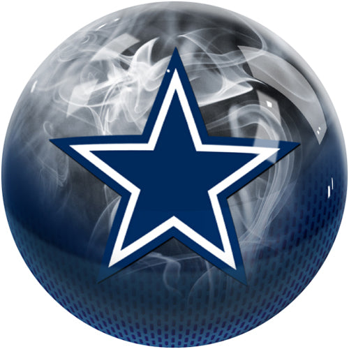 On The Ball NFL On Fire Bowling Ball - Dallas Cowboys