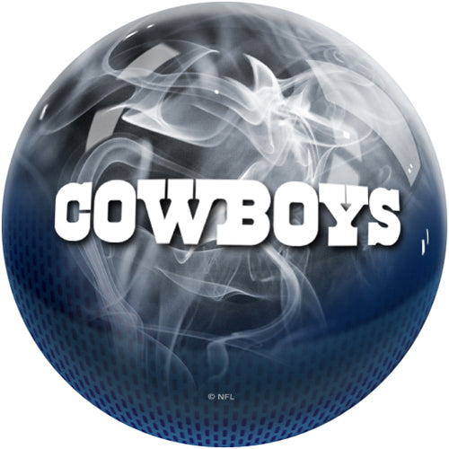 On The Ball NFL On Fire Bowling Ball - Dallas Cowboys
