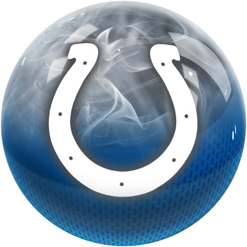 On The Bal NFL On Fire Bowling Ball - Indianapolis Colts