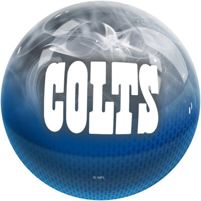 On The Bal NFL On Fire Bowling Ball - Indianapolis Colts