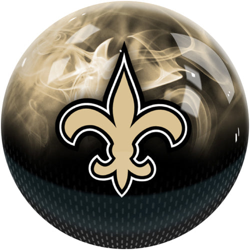 On The Ball NFL On Fire Bowling Ball - New Orleans Saints