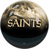 On The Ball NFL On Fire Bowling Ball - New Orleans Saints