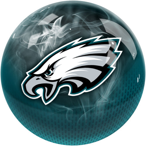 On The Ball NFL On Fire Bowling Ball - Philadelphia Eagles