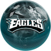 On The Ball NFL On Fire Bowling Ball - Philadelphia Eagles