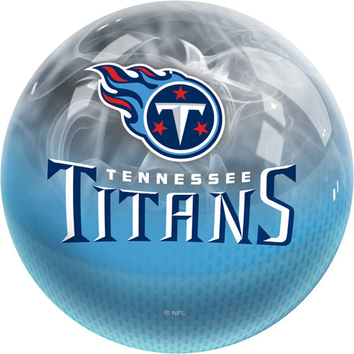 On The Ball NFL On Fire Bowling Ball - Tennessee Titans