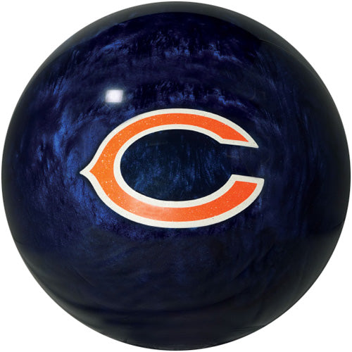 On The Ball NFL Engraved Bowling Ball (Chicago Bears)