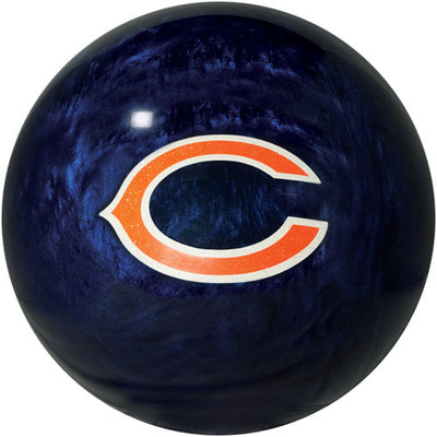 On The Ball NFL Engraved Bowling Ball (Chicago Bears)