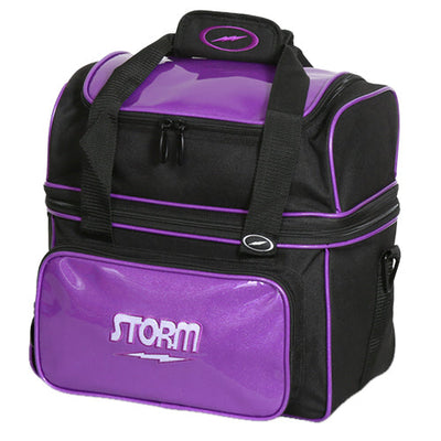 Storm Flip - 1-Ball Tote Bowling Bag (Black / Amethyst)