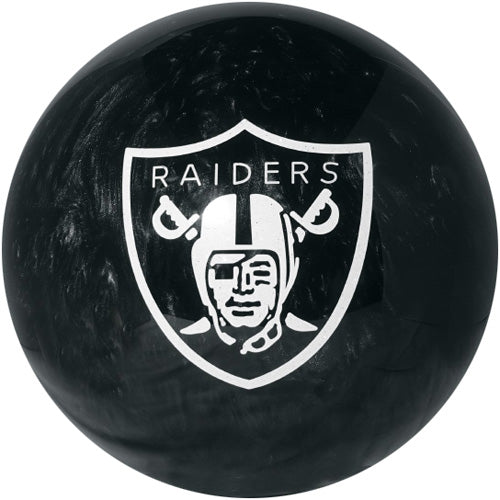 On The Ball NFL Engraved Bowling Ball (Las Vegas Raiders)