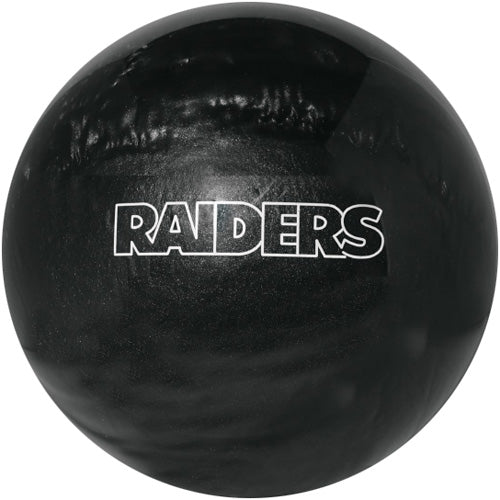 On The Ball NFL Engraved Bowling Ball (Las Vegas Raiders)