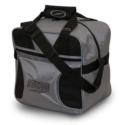 Storm Solo - 1 Ball Tote Bowling Bag (Silver / Black)