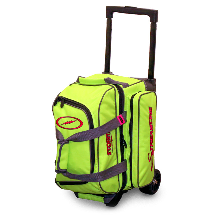 Storm 2-Ball Streamline - 2 Ball Roller Bowling Bag (Watermelon Sugar (Lime / Grey)
