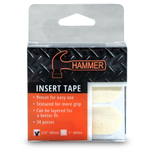 Hammer Insert Tape - White (3/4" - 34 ct)