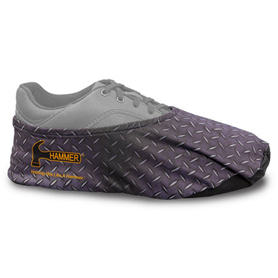 Hammer Themed Shoe Covers - Diamond Plate