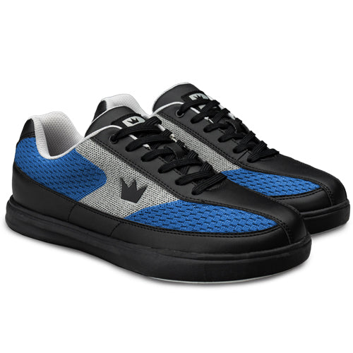 Brunswick Renegade Mesh - Men's Athletic Bowling Shoes (Blue Mesh)