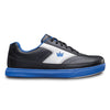 Brunswick Renegade - Men's Athletic Bowling Shoes (Black / Royal - Side)
