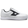 Brunswick Renegade - Men's Athletic Bowling Shoes (White / Black - Side)