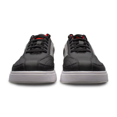 Brunswick Renegade - Men's Athletic Bowling Shoes (Black / Red - Toes)