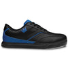 Brunswick Vapor - Men's Casual Bowling Shoes (Black / Royal - Side)
