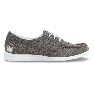 Brunswick Karma Grey - Women's Casual Bowling Shoes (Side)