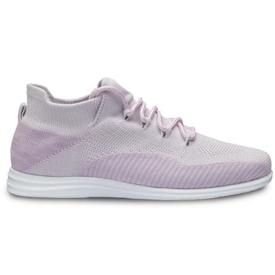 Brunswick Twisted Knit - Women's Casual Bowling Shoes (Lilac - Side)