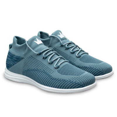 Brunswick Twisted Knit - Women's Casual Bowling Shoes (Steel Blue)