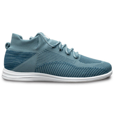 Brunswick Twisted Knit - Women's Casual Bowling Shoes (Steel Blue - Side)