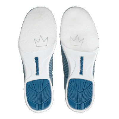 Brunswick Twisted Knit - Women's Casual Bowling Shoes (Steel Blue - Soles)