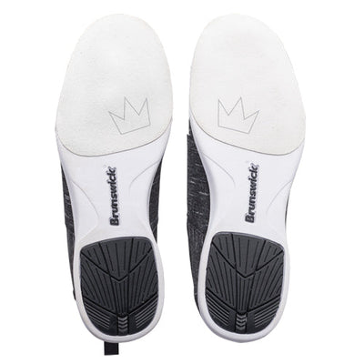 Brunswick Envy Charcoal - Women's Casual Bowling Shoes (Soles)