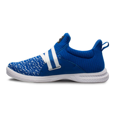 Brunswick Slingshot - Men's Athletic Bowling Shoes (Royal / White - Side)