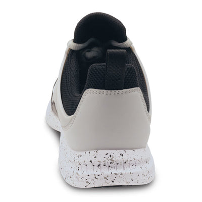 Brunswick Avalanche - Men's Athletic Bowling Shoes (Black / Grey - Heel)