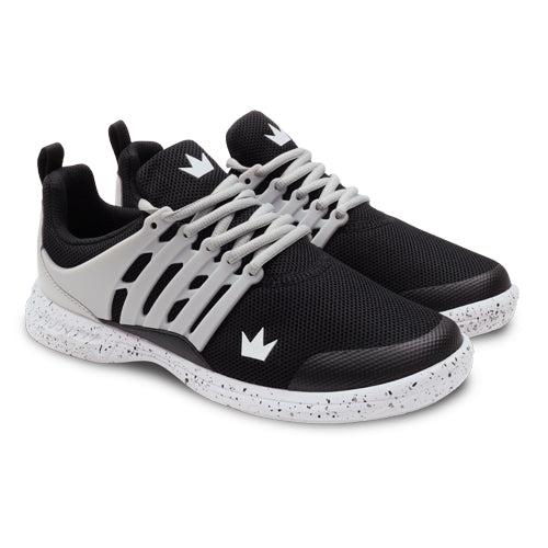 Brunswick Avalanche - Men's Athletic Bowling Shoes (Black / Grey)