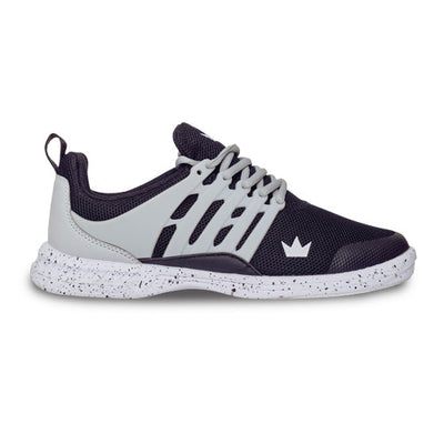 Brunswick Avalanche - Men's Athletic Bowling Shoes (Black / Grey - Outer Side)