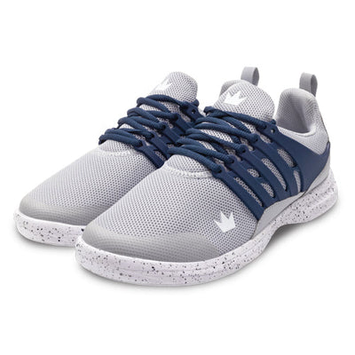 Brunswick Avalanche - Men's Athletic Bowling Shoes (Grey / Navy)