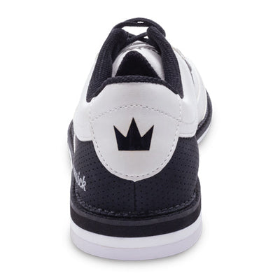 Brunswick Rampage - Men's Advanced Bowling Shoes (White - Heel)