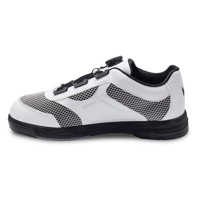 Brunswick Fury - Men's Performance Bowling Shoes (White - Side)