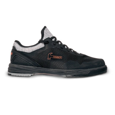 Hammer Rebel - Men's Performance Bowling Shoes (Black / Grey - Outer Side)