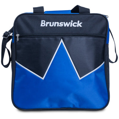 Brunswick Blast Single - 1 Ball Tote Bowling Bag (Blue)
