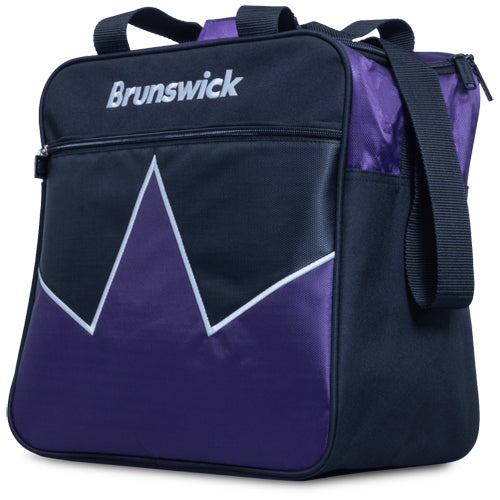 Brunswick Blast Single - 1 Ball Tote Bowling Bag (Purple)