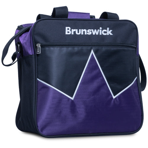 Brunswick Blast Single - 1 Ball Tote Bowling Bag (Purple)