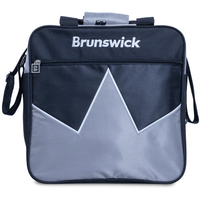 Brunswick Blast Single - 1 Ball Tote Bowling Bag (Silver)