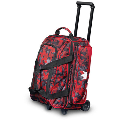 Brunswick Zone Double Chaos - 2 Ball Roller Bowling Bag (Red Chaos)
