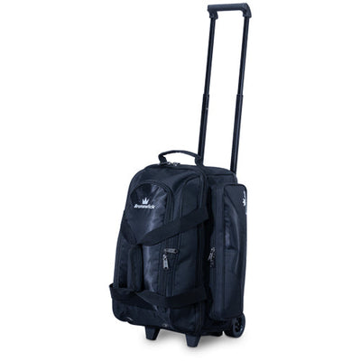 Brunswick Zone Double Roller - 2 Ball Roller Bowling Bag (Black)