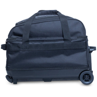 Brunswick Zone Double Roller - 2 Ball Roller Bowling Bag (Black - Side)