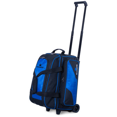 Brunswick Zone Double Roller - 2 Ball Roller Bowling Bag (Blue)